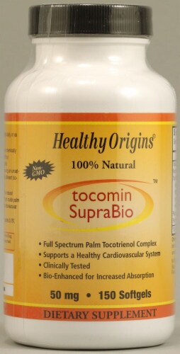 Healthy Origins  Tocomin SupraBio Perspective: front