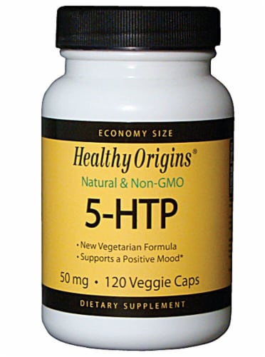 Healthy Origins  Natural 5-HTP Perspective: front