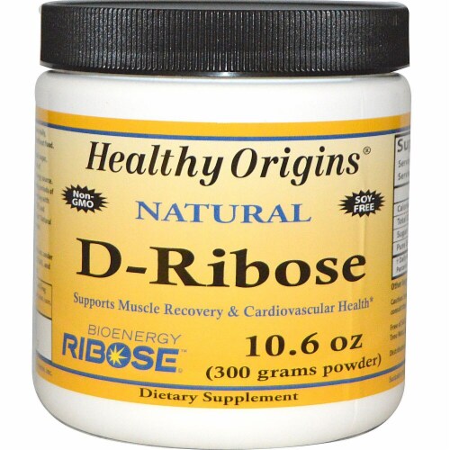 Healthy Origins  Natural D-Ribose Perspective: front