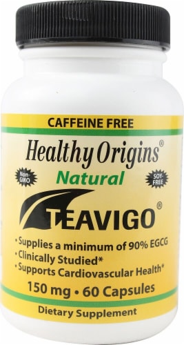 Healthy Origins Teavigo Capsules 150 mg Perspective: front