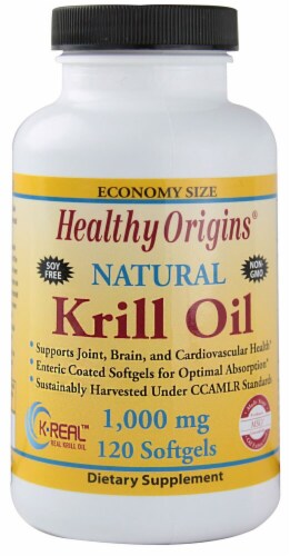 Healthy Origins  Natural Krill Oil Perspective: front