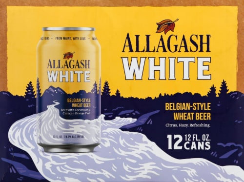 Allagash White Belgian-Style Wheat Beer 12 Cans