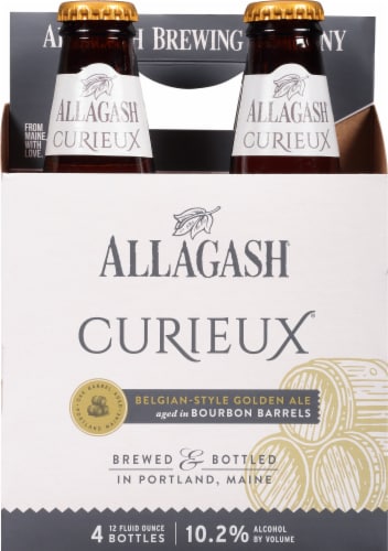 Allagash® Curieux Belgian-Style Golden Ale Craft Beer Perspective: front