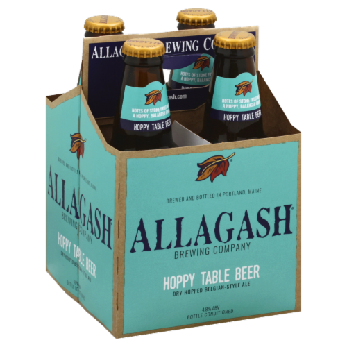 Allagash Hoppy Table Beer Perspective: front