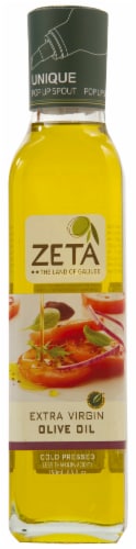 Zeta Cold Pressed Extra Virgin Olive Oil Perspective: front