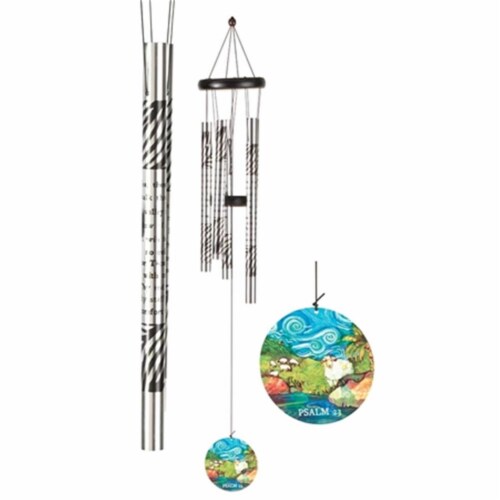 Dicksons WCA-104 23 Aluminum Psalm Windchimes Perspective: front