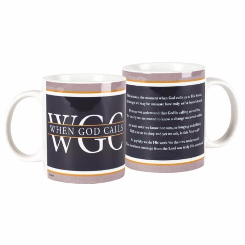 Dicksons MUG-1078 11 oz Ceramic Mug - When God Calls Perspective: front