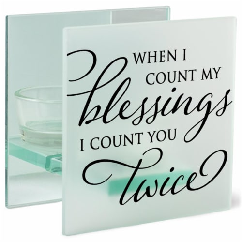 Dicksons MCH13SQ WHEN I COUNT MY BLESSINGS Perspective: front