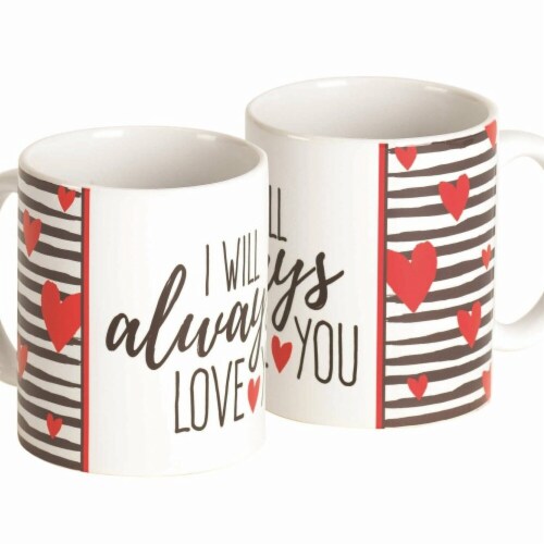 Dicksons MUG-1108 11 oz Mug I Will Always Love You Whtcrmic Perspective: front