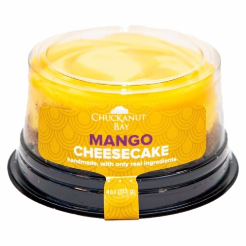 Chuckanut Bay Foods Mango Cheesecake Perspective: front