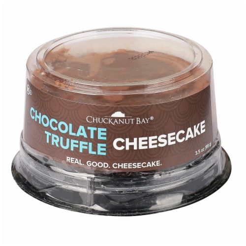 Chuckanut Bay Foods Chocolate Truffle Cheesecake Perspective: front