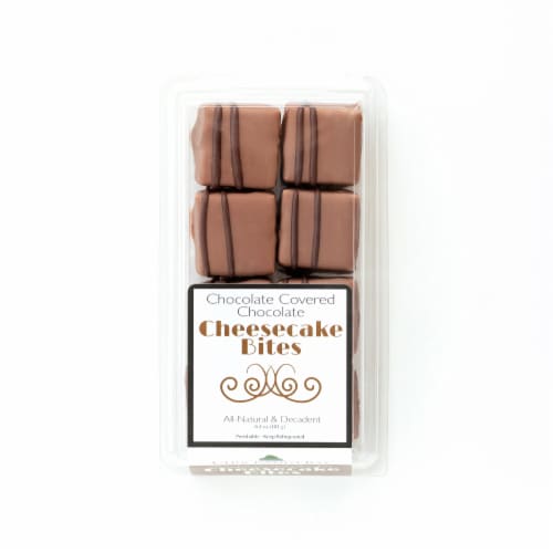 Chuckanut Bay Foods Chocolate Covered Cheesecake Bites 8 Count Perspective: front