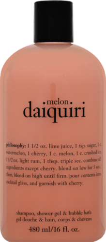 Philosophy Melon Daiquiri Shampoo Shower Gel & Bubble Bath Perspective: front