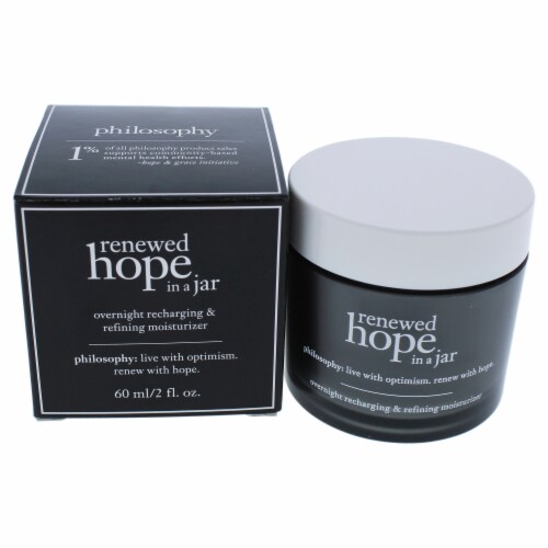 Philosophy Renewed Hope In A Jar Overnight Recharging & Refining Moisturizer Perspective: front