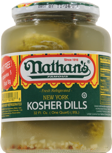 Nathan's® New York Kosher Dills Perspective: front