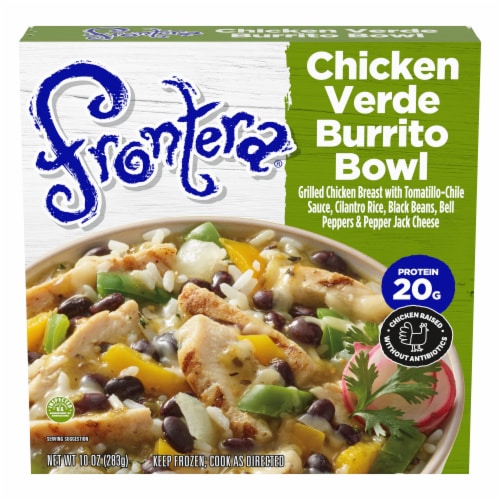 Frontera® Chicken Verde Bowl Frozen Meal Perspective: front