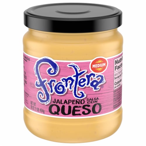 Frontera Medium Jalapeno Queso Dip Perspective: front