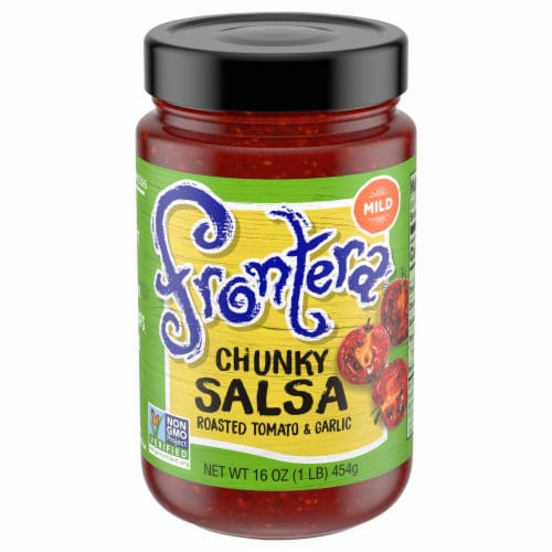 Frontera Red Tomato Chunky Mexicana Mild Salsa Perspective: front