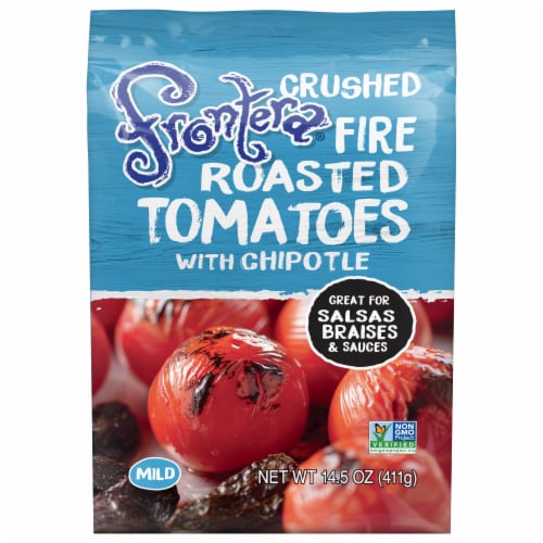 Frontera Crushed Fire Roasted Tomatoes with Chipotle Perspective: front