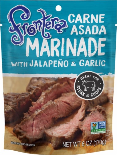 Frontera Carne Asada Marinade with Jalapeno + Garlic Perspective: front