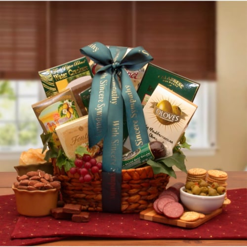 In Loving Memory Sympathy Gift Basket 1 Harris Teeter