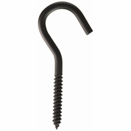 4.25 Inch Ceiling Screw Hook Large Perspective: front