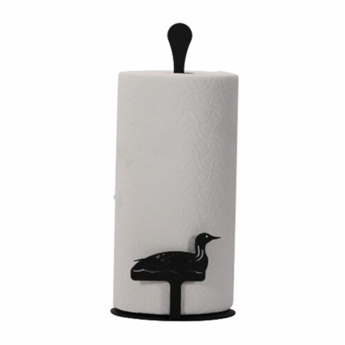 Village Wrought Iron PT C 116 Paper Towel Holder Loon Duck Silhouette 1 Smith s Food and Drug