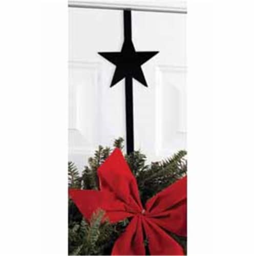 Village Wrought Iron WRE-B-45 Star Wreath Hanger Perspective: front