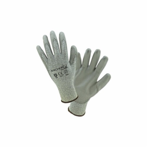 Micro-Foam Nitrile Dipped Coated Gloves, X-Large, Black/Gray Perspective: front
