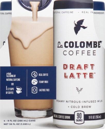La Colombe® Draft Latte Coffee Drink Perspective: front