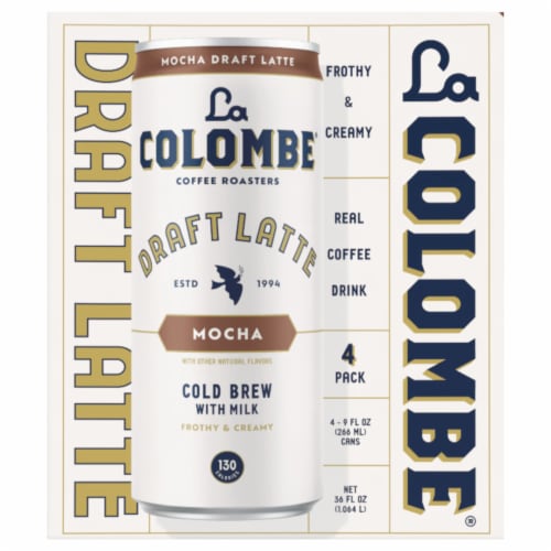 La Colombe® Mocha Cold Brew Draft Latte Perspective: front