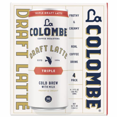 La Colombe® Triple Draft Latte Perspective: front