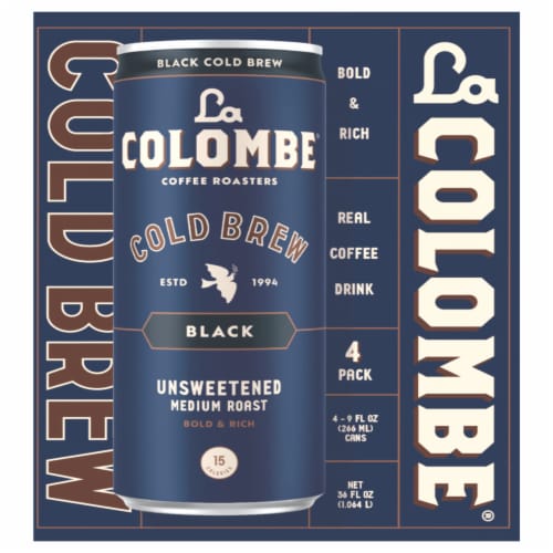La Colombe® Brazilian Cold Brew Coffee Drink Perspective: front
