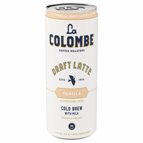 La Colombe® Vanilla Draft Latte Perspective: front