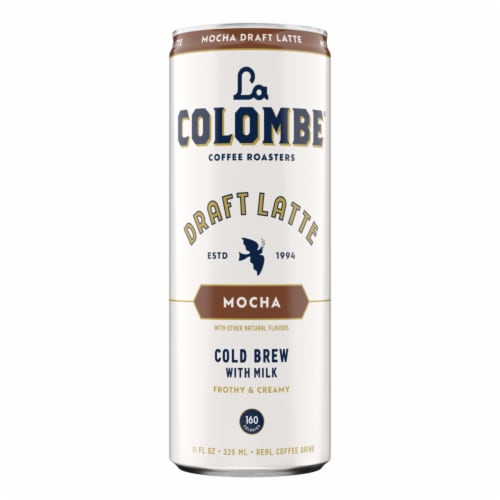 La Colombe Coffee Mocha Cold Brew Draft Latte Can