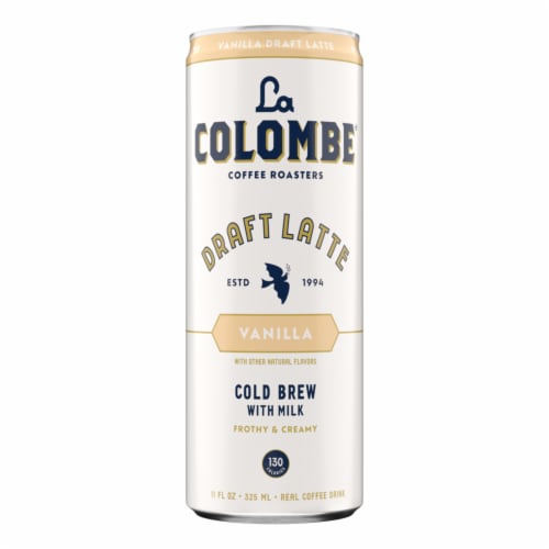 La Colombe Coffee Vanilla Draft Latte Can