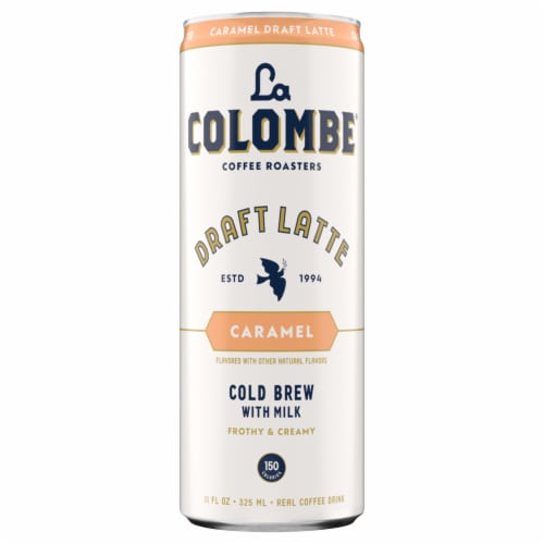 La Colombe® Carmel Cold Brew Draft Latte Perspective: front