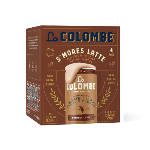 La Colombe® S'mores Draft Latte Pack Perspective: front