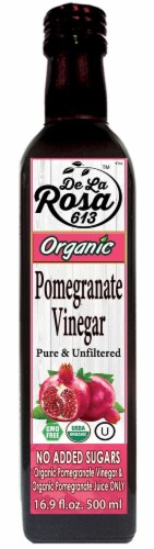 De La Rosa  Organic Pomegranate Vinegar Perspective: front