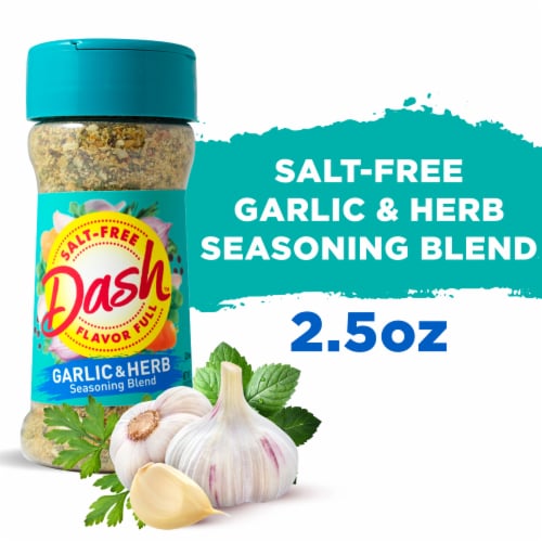 Dash Salt-Free Garlic & Herb Seasoning Blend - Kosher, 2.5 oz - Kroger