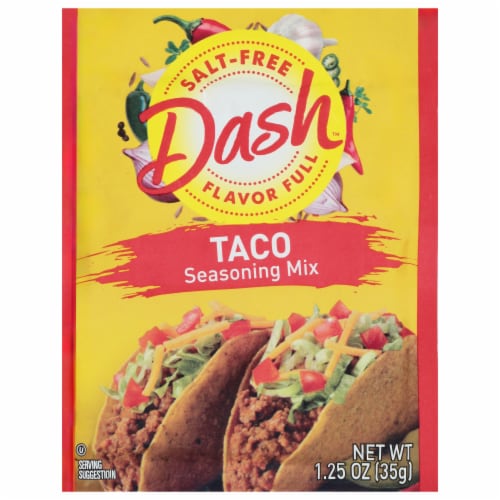 Mrs. Dash Salt Free Taco Seasoning Mix Perspective: front