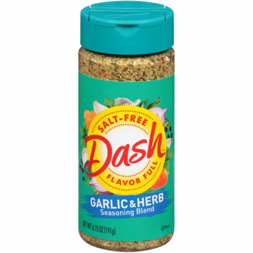 Dash™ Garlic & Herb Seasoning Blend Perspective: front