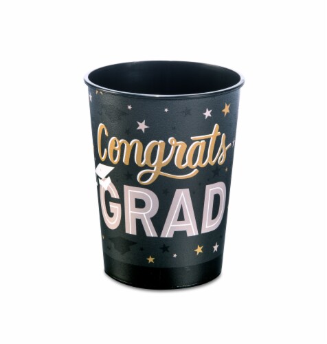 American Greetings Graduation Party Cups Perspective: front