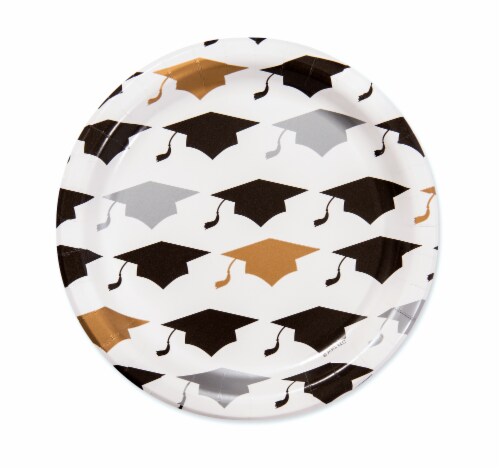 American Greetings Graduation Party Paper Dessert Plates Perspective: front