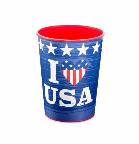 American Greetings Patriotic Party Cups Perspective: front