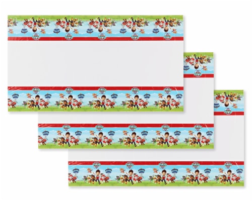 American Greetings Paw Patrol Plastic Table Covers Perspective: front