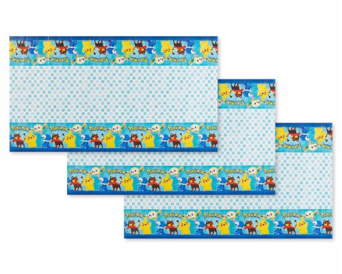 American Greetings Pokemon Plastic Table Covers Perspective: front