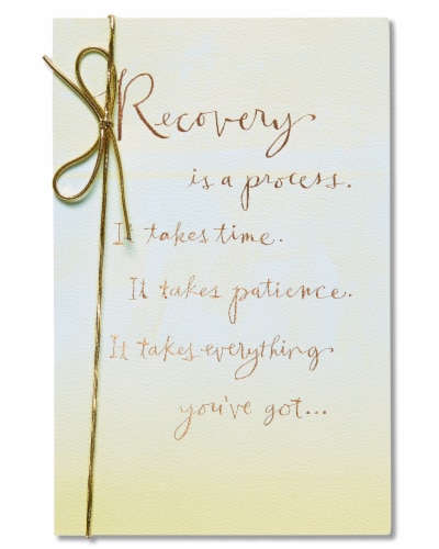 American Greetings Get Well Soon Card (Recovery) Perspective: front