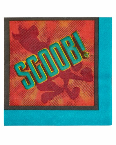 American Greetings Scoob Paper Lunch Napkins Perspective: front
