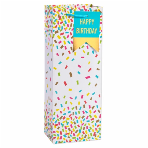 American Greetings #9 All Occasion Confetti Beverage Bag Perspective: front
